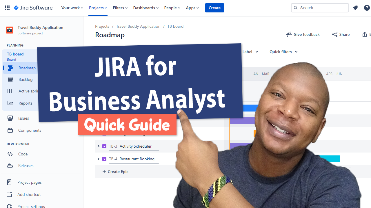 Business Analysis Software : JIRA for Agile Business Analysts 2023